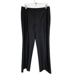 fashion bug dress pants Fashion Bug Dress Pants Size 6 Petite Flat Front Mid Rise Bird's Eye Gray